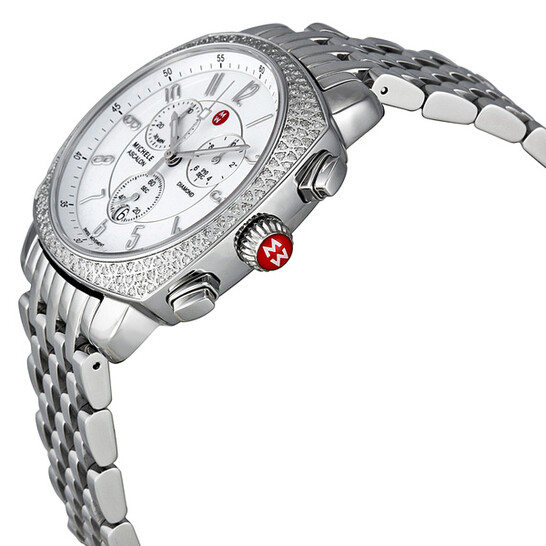 Authentic MICHELE ASCALON Steel DIAMONDS WATCH display picture 2