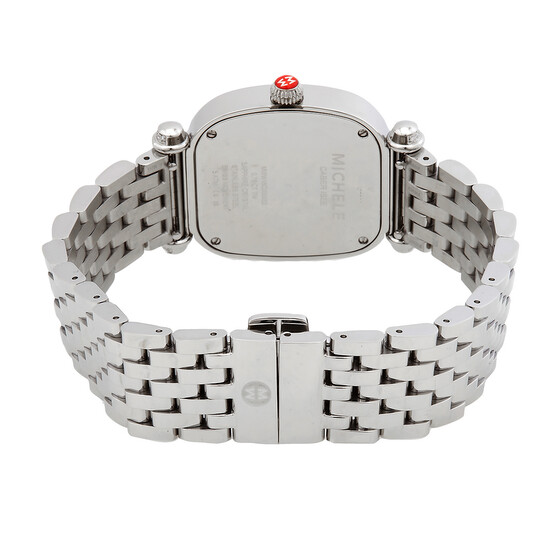 Michele Caber Isle Quartz Diamond Mother of Pearl Dial  display picture 3