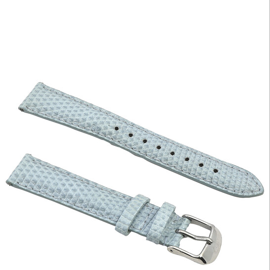 Michele Deco Mid Ladies 16 mm Lizard Leather Watch Strap