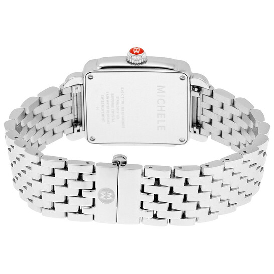 Michele Ladies Deco-16 Mother of Pearl Dial Steel Watch  display picture 2
