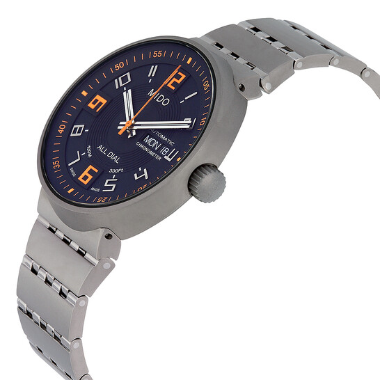 Mido All Dial Chronometer Automatic Black Dial Titanium Men's Watch M83408D811 - 546x546 Image #2