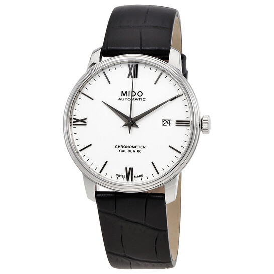 Mido Baroncelli SI Automatic White Dial Men's Watch M027.408.16.018.00 - 546x546