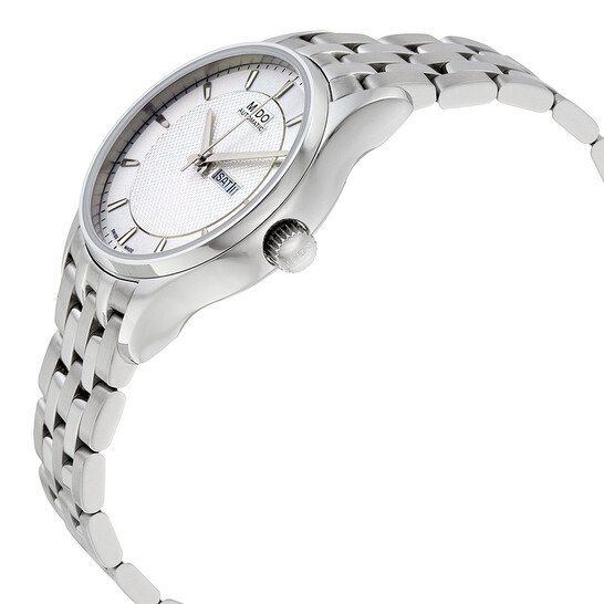Mido Belluna Automatic Silver Dial Ladies Watch M0012301103191 - 546x546 Image #2