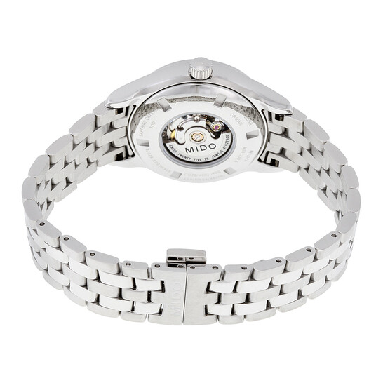 Mido Belluna Automatic Silver Dial Ladies Watch M0012301103191 - 546x546 Image #3