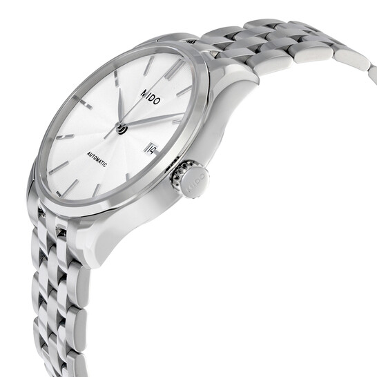 Mido Belluna II Automatic Silver Dial Men's Watch M0244071103100