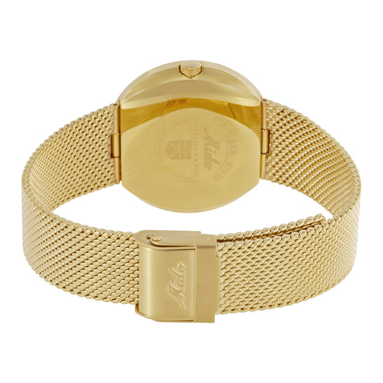 Mido Commander Automatic Yellow Gold Plated Unisex Watch M8429.3.22.13 Mido Commander Automatic Yellow Gold Plated Unisex Watch M8429.3.22.13 - 546x546 Image #3