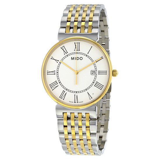Mido Dorada White Dial Two-tone Men's Watch M009.610.22.013.00 - 546x546