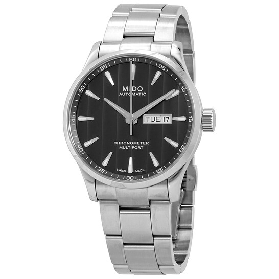 Mido Multifort Automatic Anthracite Dial Men's Watch