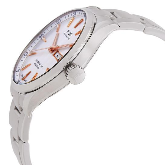 Mido Multifort Chronometer Automatic White Dial Men's Watch