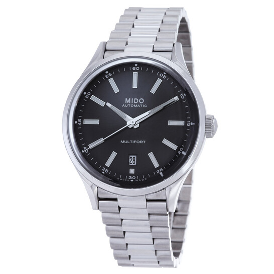 Mido Multifort Patrimony Powerwind Automatic Anthracite Dial Men's