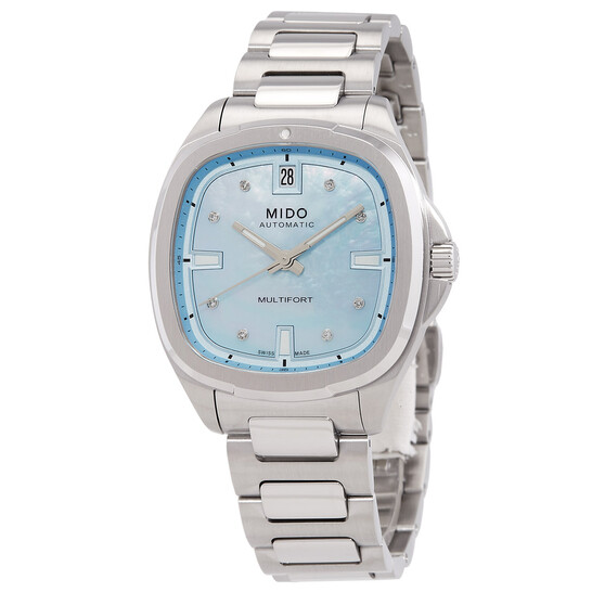 Mido Multifort TV Automatic Diamond Watch M0493071113600