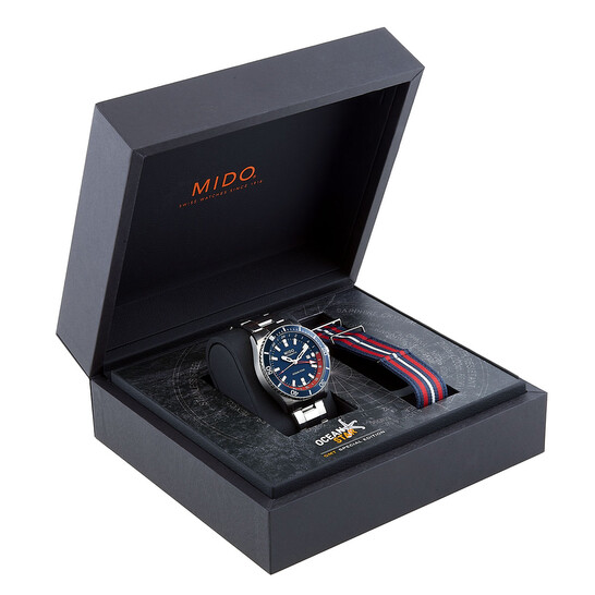 Mido Ocean Star Automatic Blue Dial Men's Watch M0266291104100