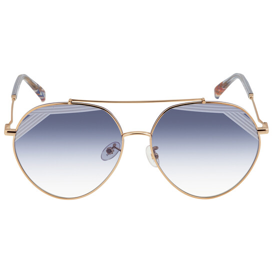 Missoni Blue Gradient Pilot Ladies Sunglasses MIS 0015/S 