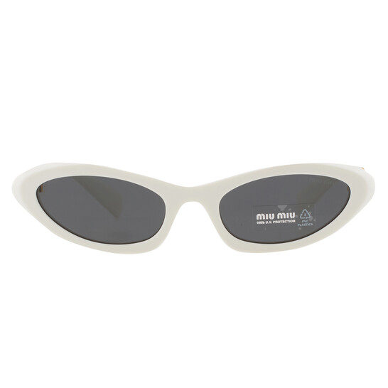Miu Miu Dark Gray Cat Eye Ladies Sunglasses MU 09YS 1425S0  display picture 1