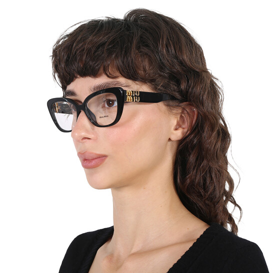 MIU MIU キャットアイクラス MU05VV VAU1O1 Miu Miu MU 05VV VAU1O1 Glasses - US