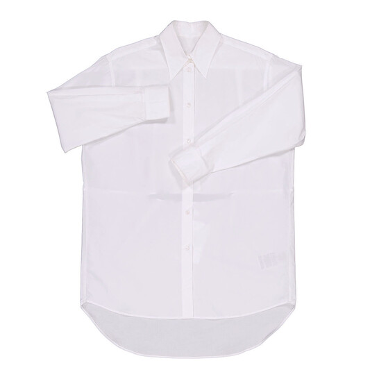 MM6 White Cotton Dress Shirt