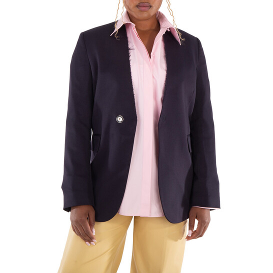 ジャケット・アウター Maison Margiela COLLARLESS JACKET 44 Mm6 Maison Margiela Collarless Jacket, Brand Size 42 (US