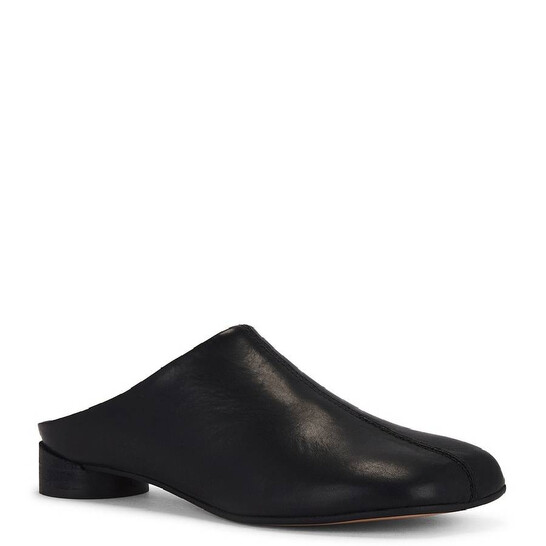 maimaiブラック36 MM6 Maison Margiela Tabi Leather Clogs, Brand Size 40 ( US Size 7