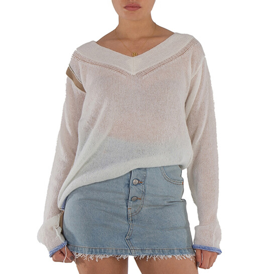 Mm6 Maison Margiela V-Neck Sweater - 546x546