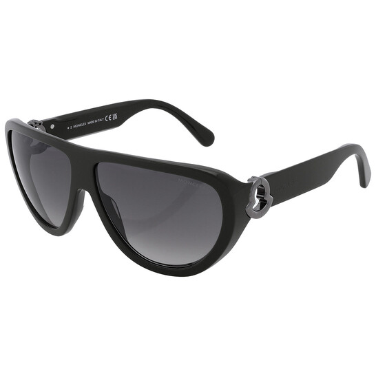 MONCLER　ML0246 20C ANODIZE　サングラス グレーハバナ Authentic Moncler Sunglasses ML0246-20C
