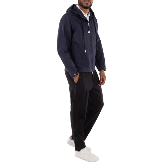 Moncler Atria Hooded Windbreaker Jacket, Brand Size 6 (3XL