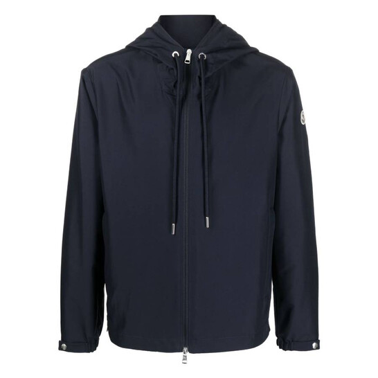Moncler Atria Hooded Windbreaker Jacket, Brand Size 6 (3XL
