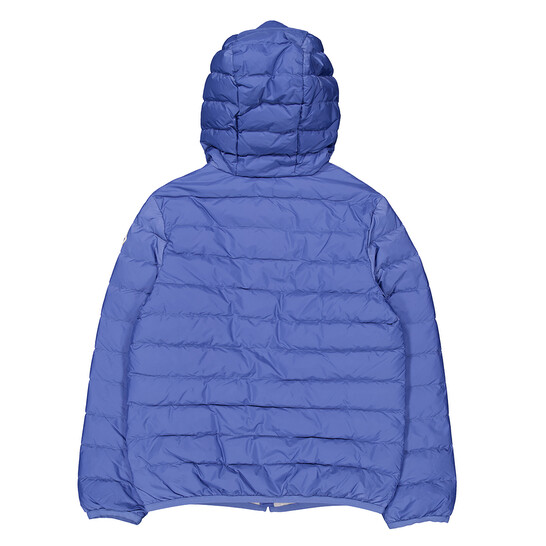 MONCLER 星柄ネイビージャケット Bright Blue Moncler x A$AP Rocky Bahianinha Hooded Short Down