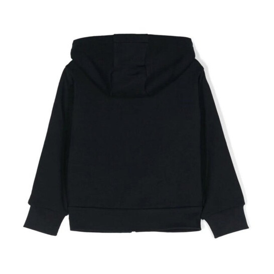 Moncler Boys Logo-Applique Striped Zipped Cotton Hoodie, Size 6Y