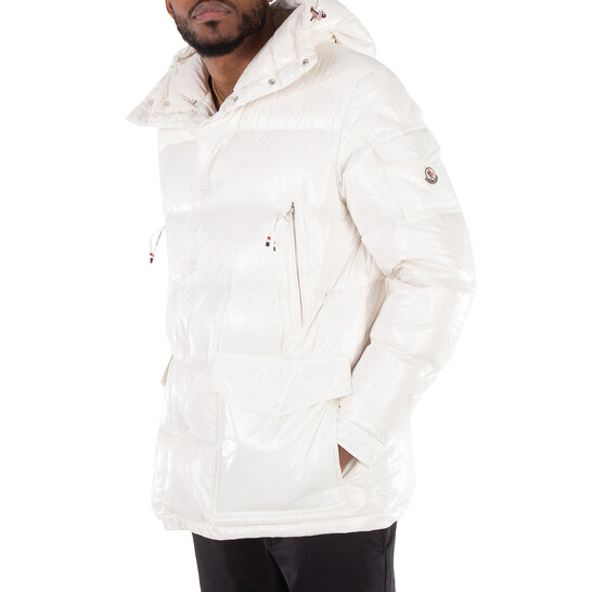 Moncler Drawstring Long Sleeve Jacket, Brand Size 5 (XX-Large