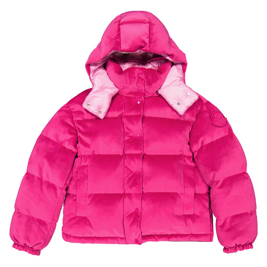 美品MONCLER 150〜160cm 14A Moncler UME Reflective Logo Short Down Puffer Jacket New