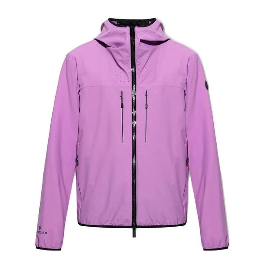 Moncler Foreant Long Sleeve Hooded Jacket, Brand Size 2 (Medium