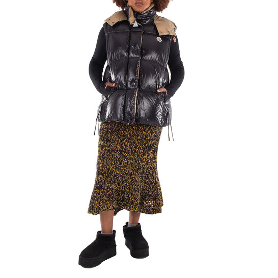 Moncler Logo Patch Quilted Down Puffer Vest G20931A00099