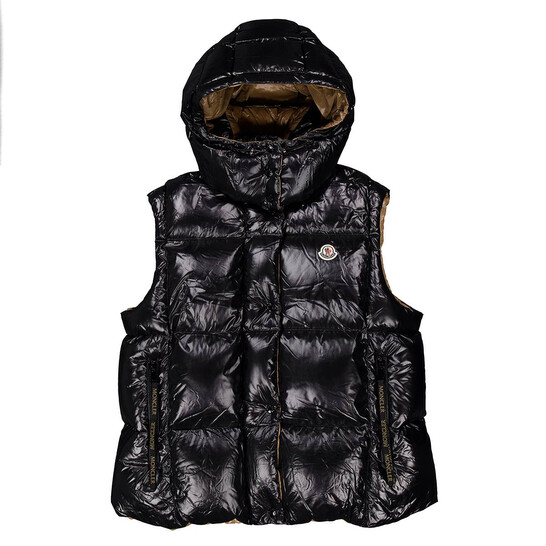 MONCLER ホロスティフト付きハファシャケット 1A00108595KC 780 Black Barbustel Hooded Short Down Jacket - Short Down