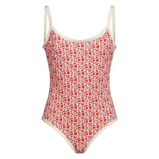 Moncler Logo Print Swimsuit, Size Medium - 546x546