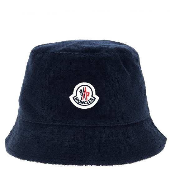 モンクレール ナイロンバケットハット XL MONCLER BUCKET HAT Blue & Green Reversible Bucket Hat - Hats & Beanies for Men