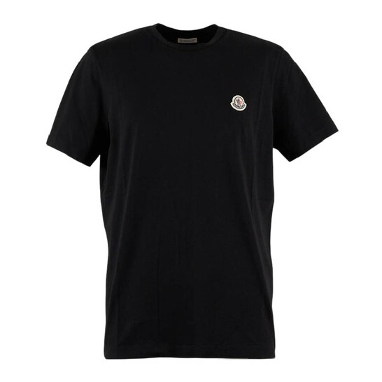 MONCLER☆胸元 ロゴデザイン Tシャツ BLACK LADIES 楽天市場】モンクレール Tシャツ 半袖 レディース トップス