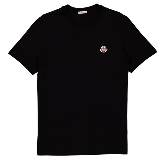 トップス MONCLER LOGO TEE Moncler - Logo cotton jersey T-shirt Moncler