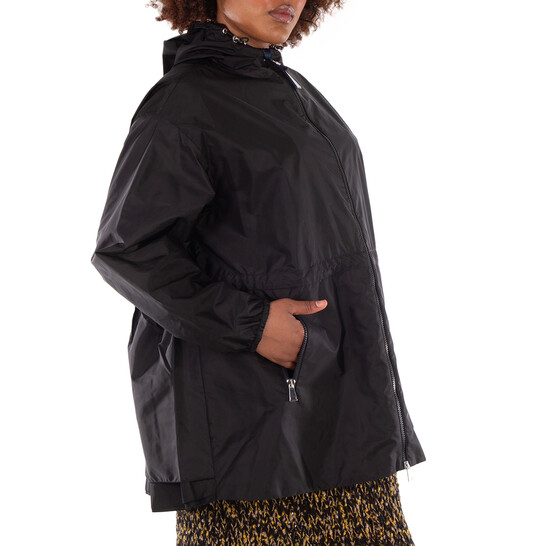 ジャケット Moncler Black zip parka in nylon Moncler Black zip parka in nylon from Moncler exclusive at