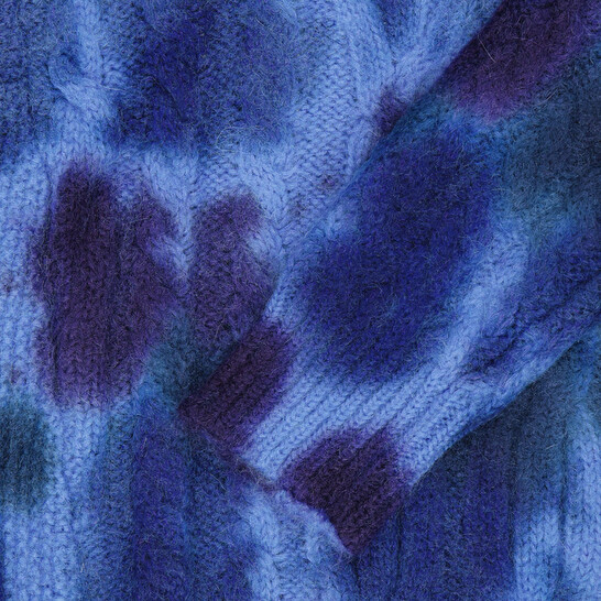 Moncler Maglione Tie-dye Turtleneck Jumper, Size Large