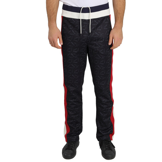 【送料&関税込】Moncler Jogging Pants Moncler logo-print Track Pants | Blue | FARFETCH
