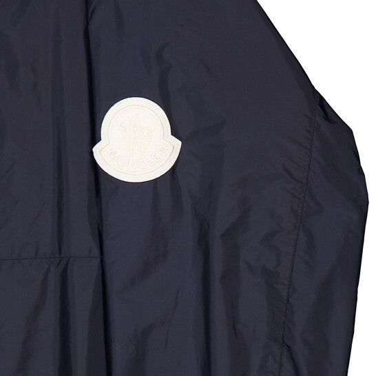 Moncler Men's Blue Octano Windbreaker, Brand Size 5 (XX-Large