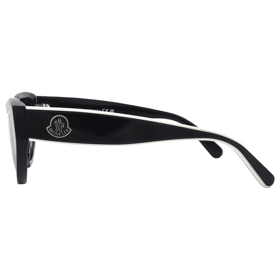 Moncler Modd Smoke Cat Eye Ladies Sunglasses ML0258 01A 53