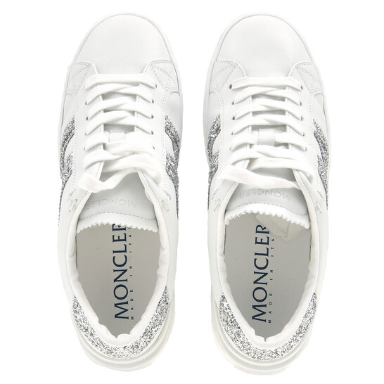 Moncler Monaco M Low-Top Sneakers, Brand Size 40 ( US Size
