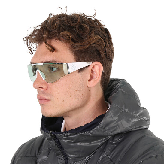モンクレール　OMBRE Amazon.com: Moncler Sunglasses ML 0247 Ombrate 21N Shiny