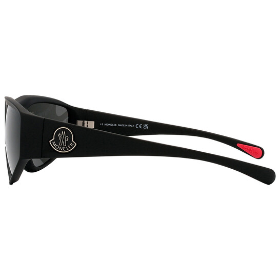 Moncler Pentagra Smoke Wrap Men's Sunglasses ML0248 02A 62