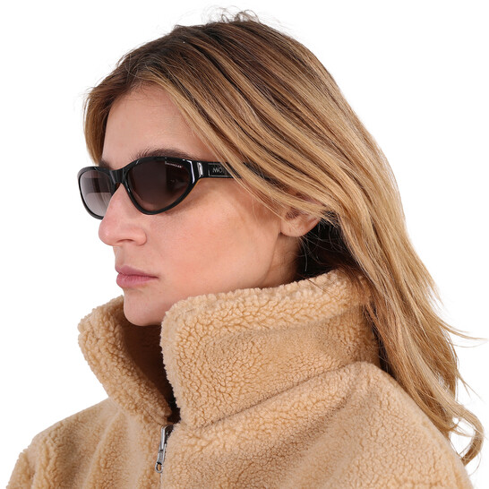 Moncler Smoke Gradient Mask Ladies Sunglasses ML0115 05B 59