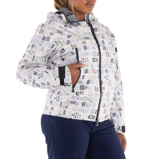 希少【MONCLER】ALLOS GIUBBOTTO ウインドブレーカー/総柄 モンクレールナイロンジャケット 総柄 希少 希少【MONCLER】ALLOS