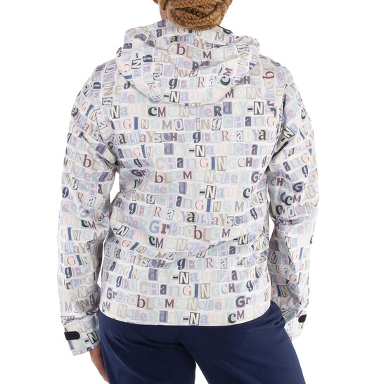 Moncler Tullins All Over Print Hooded Jacket, Brand Size 2 (Medium