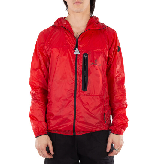 Moncler Windbreaker Hooded Long Sleeve Jacket, Brand Size (XX