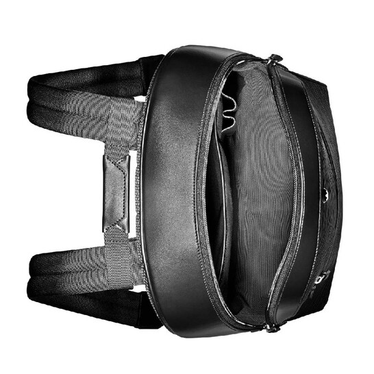 Montblanc Adjustable Strap Leather Backpack 130914